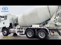 h7 6x4 concrete mixer truck