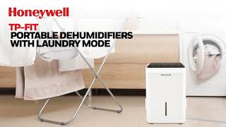 Honeywell TP-FIT | Portable Dehumidifiers with Laundry Mode