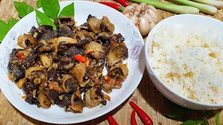 ✅Hao Cơm Với Món Ốc Xào Sả Ớt Chay Từ Nấm Kiểu Này Quá Đơn Giản Giòn Dai Thơm Ngon Đậm Vị