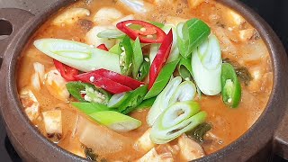 청국장 맛있게 끓이는 방법 ㅣ Cheonggukjang - jjigae