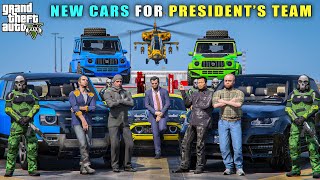 GTA 5 : PRESIDENT GIFTING EXPENSIVE CARS TO HIS TEAM || BB GAMING