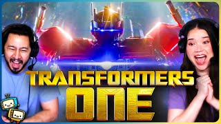 TRANSFORMERS ONE  Trailer REACTION | Chris Hemsworth, Brian Tyree Henry, Scarlet