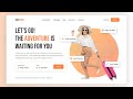 How To Build Landing Page Using HTML CSS And JavaScript