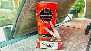 The Camillus 🇺🇸 C-5 Trapper 💯🔪🔥#traditional #knife #vintage #pocketknife #usa #edc #whatyatotin