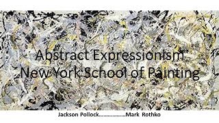 Abstract Impressionism - illustrated talk by Graeme Noble - Young Gallery Salisbury