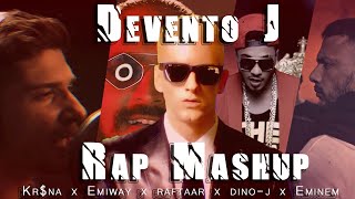 RAP KINGS MASHUP (BY DEVENTO J BEATS) kr$na x emiway x raftaar x dino-james x Eminem 2021 RAP MASHUP