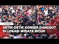 Ricuh! Aksi Saling Pukul Penonton Konser Dangdut di Lokasi Wisata Pemandian Selokambang Lumajang