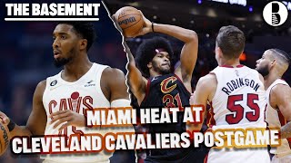 Miami Heat at Cleveland Cavaliers Postgame Show | The Basement Sports Network