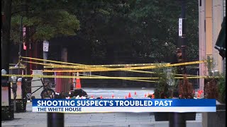 Armed man shot near White House had history of incidents