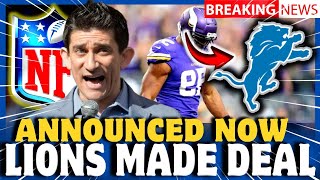 BREAKING NEWS! DETROIT LIONS MAKE BIG TRADE! SHOCKED THE NFL!  NEWS DETROIT LIONS TODAY UPDATE 2024
