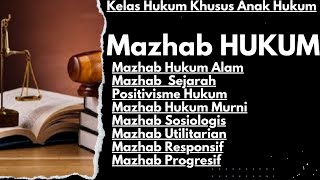 ALIRAN HUKUM/MAZHAB HUKUM   @fyBo'a  Kanal Fais Yonas Bo'a #hukum