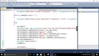 6-C# With SQL Server Update Table