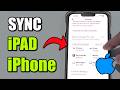 How To Sync iPhone With iPad - Easy Tutorial