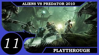 The Arena - Aliens Vs Predator 2010 (No Commentary) Playthrough - Ep 11