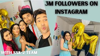 Tanya Completed 3M followers on Instagram | ssk-2 |Sharma Sisters | Tanya Sharma | Krittika M Sharma