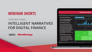 Webinar Shorts: Intelligent Narratives for Articulate Digital Finance