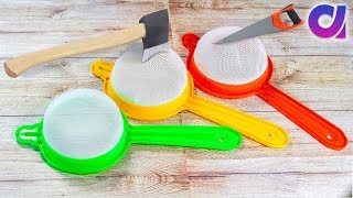 Best use of waste Strainer craft ideas | #DIY art and crafts | strainer reuse | Artkala 490