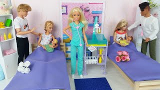two barbie ken bedroom morning