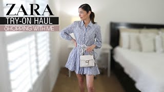 ZARA TRY-ON HAUL 2021 + SHOPPING WITH ME + GRWM | The Allure Edition VLOG
