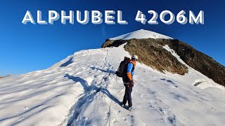 Ascension de l'Alphubel 4206m (depuis Täschhütte)