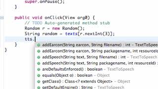 Android Application Development Tutorial 188 Set Language and Speak