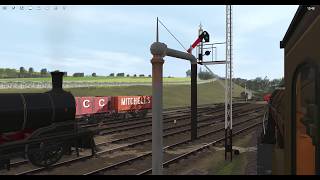 Trainz TRS2019 - Border Counties Railway Cab View Bellingham \u0026 Reedsmouth Junction to Countess Park