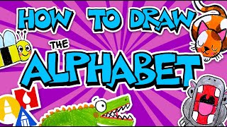 How To Draw The Entire Alphabet! ABC Drawings!