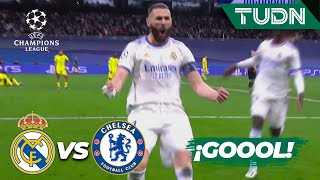 ¡SIEMPRE BENZEMA! ¡Aparece el goleador! | Real Madrid 2-3 Chelsea | UEFA Champions League 2022| TUDN