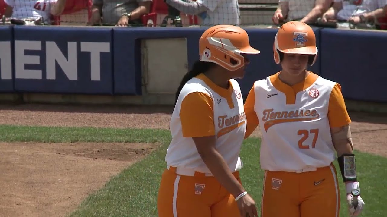 Lady Vols Vs. South Carolina SEC Tourney Softball Title Highlights Of 3 ...