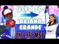 QTYZAR TO ARIANA GRANDE!!! #OneLoveMSP!
