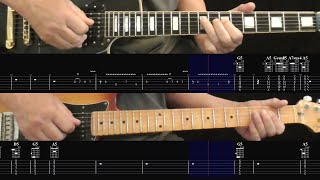Heart - Who Will You Run To - Full Guitar Tabs Rhythm and Lead - Bruce J. VanAllen