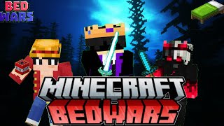 Playing BedWars with Friends