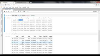 PYTHON PANDAS REPLACING NULL VALUES USING FILLNA METHOD