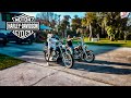 Wheeling My 55 Yr Old Neighbor's Harley! | Braap Vlogs