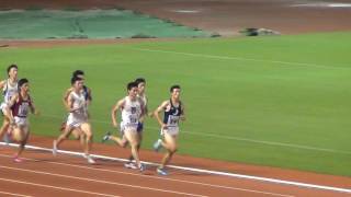 2017西日本インカレ 男子800m準決勝(3)