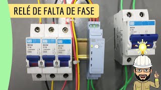 Como instalar RELÉ DE FALTA DE FASE ?