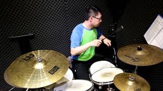 [大溪柏林樂器] 周杰倫- 安靜 俊格DRUM COVER