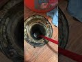 Drain Cleaning with Ridgid Flex Shaft K9-204.