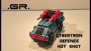 .GR. 55 Transformers Cybertron Defense Hot Shot.