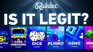 Is It LEGIT? 🤨 Let's Test RainBet.com 🔥 Promo Code