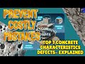 Top 7 Concrete Defects: How to Spot & Prevent Them! Construction Errors-concrete -Part 4