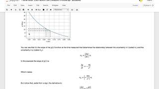 Estimating The Error In Fit Parameters
