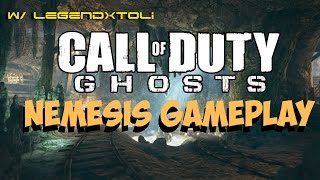 Call of Duty Ghosts Multiplayer #7 nemesis Gameplay coverage new dlc and Try Harding!