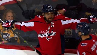 Ovechkin snipes over Murray’s shoulder for 100th playoff point