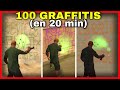 🔥Pintando los 100 GRAFITIS de GTA San Andreas - Ubicación de TODOS los GRAFITIS - Donde ENCONTRARLOS