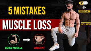5 Reasons Your MUSCLES ARE NOT GROWING | Muscle Building Mistakes