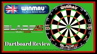 Winmau Blade 5 Dual Core dartboard review