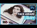 😱 Face-aware Liquify | Photoshop CC Tutorial #76/365 Days of Creativity