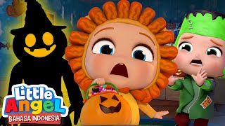 Jangan Takut Dengan Monster! | Lagu Halloween Anak | Little Angel Bahasa Indones