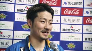 狩野祐介が決めた逆転の決勝スリーポイント（2020.2.15 vsレバンガ北海道）